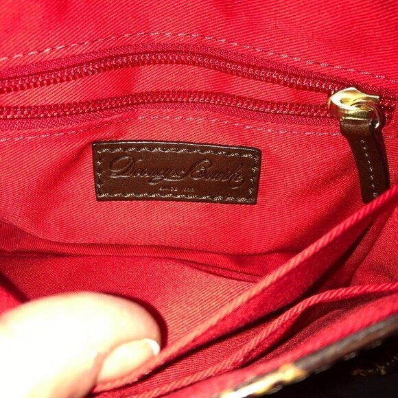 Dooney & Bourke Logo Coated Canvas Crossbody Hand Bag - Picture 13 of 16